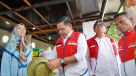 Komisaris Pertamina tinjau KDMP di Medan beberapa hari lalu. Foto:Istimewa