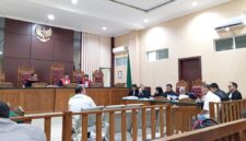 Sidang Jasa Pandu di Pengadilan Negeri Tanjungpinang hadirkan saksi ahli dari Kementerian Perhubungan pada Senin (9/2/2026). Foto:Rega/matapedia