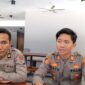 Kapolsek Batu Aji AKP Bayu Rizki Subagyo didampingi Waka Polsek Batu Aji dalam kopi morning dengan media, Selasa (10/2/2026). Foto:Rega/matapedia