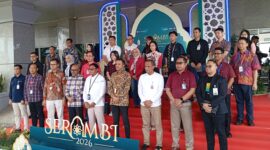 Bank Indonesia Perwakilan Kepulauan Riau resmi luncurkan Serambi 2026 dan mobil penukaran uang, Jumat (13/2/2026). Foto:Rega/matapedia