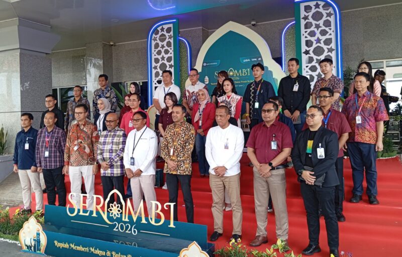 Bank Indonesia Perwakilan Kepulauan Riau resmi luncurkan Serambi 2026 dan mobil penukaran uang, Jumat (13/2/2026). Foto:Rega/matapedia