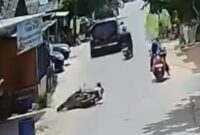 Tangkapan layar dari media sosial aksi jambret yang terjadi di Bengkong Sabtu (21/2/2026). Matapedia6.com/ Istimewa