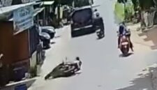 Tangkapan layar dari media sosial aksi jambret yang terjadi di Bengkong Sabtu (21/2/2026). Matapedia6.com/ Istimewa