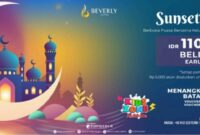 Fly Sunset Ramadan Beverly Hotel. Foto:Ist