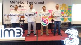 Indosat:menebar semangat kebaikan saat buka puasa bersama dengan awak media pada Jumat (27/2/2026). Foto Rega/matapedia