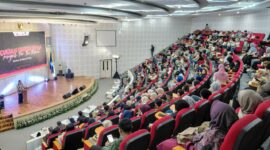 OJK edukasi mahasiswa soal keuangan. Foto:Ist