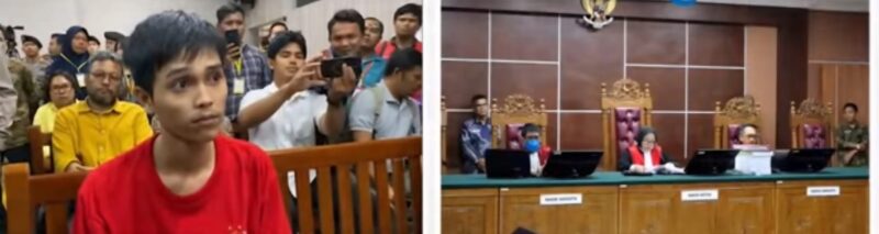 Majelis hakim dipimpin Tiwik saat membacakan putusan atas Fandi Ramadhan satu dari enam terdakwa kasus Sabu dua ton di pengadilan negeri Batam, Kamis (5/3/2026) Matapedia6.com/Istimewa