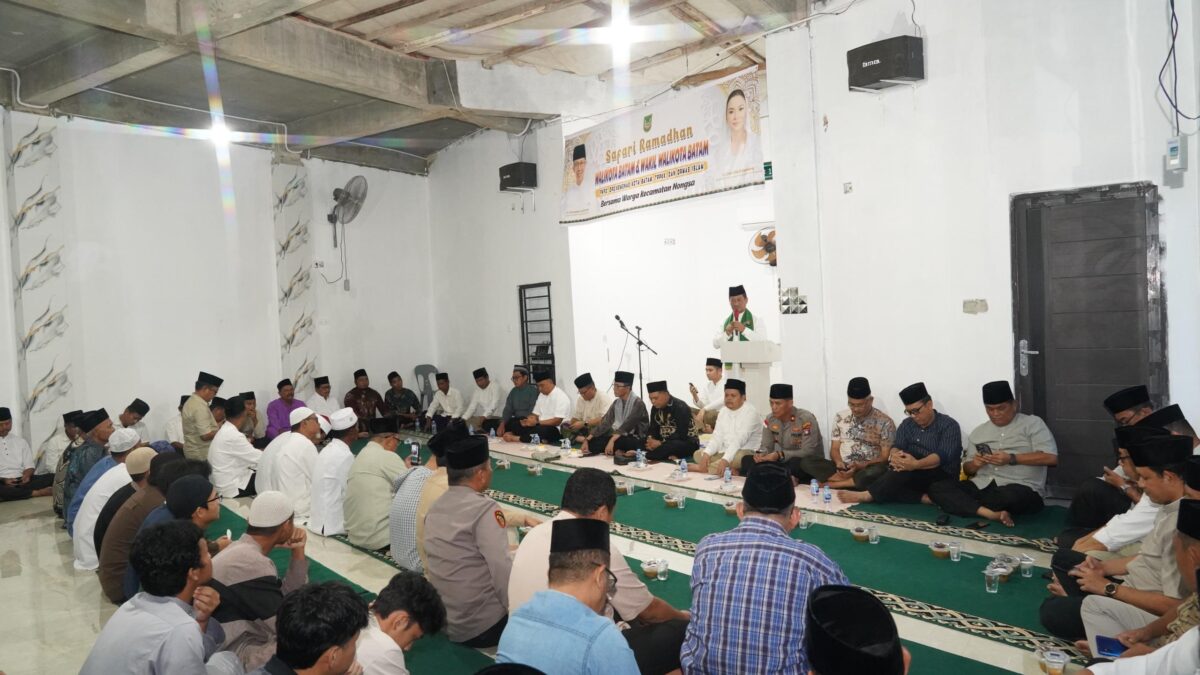Safari Ramadan BP Batam di wilayah Masjid yang ada di kota Batam. Foto:Ist