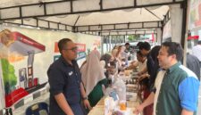 Pertamina Patra Niaga Sumbagut gelar bazar Ramadan. Foto:Istimewa