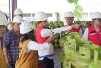 Pertamina Patra Niaga Sumbagut cek ketersediaan LPG 3kg beberapa hari lalu. Foto:Istimewa