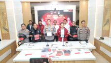 Kapolresta Barelang pimpin ungkap kasus pencurian motor di wilayah hukum Polsek Sekupang, Kota Batam, Provinsi Kepri, yang dilaksanakan di Ruang Rapat Wicaksana Laghawa Lantai 3 Polresta Barelang, Rabu (11/03/2026). Matapedia6.com/Dok Polresta Barelang