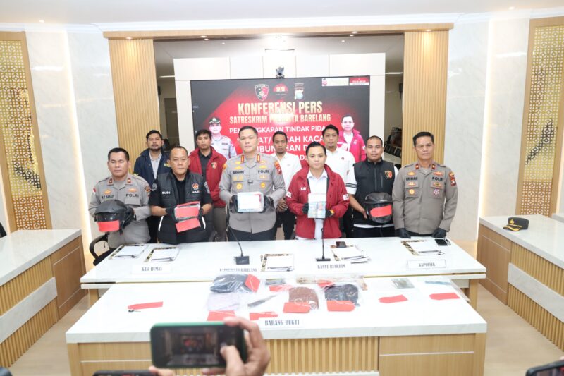 Kapolresta Barelang pimpin ungkap kasus pencurian motor di wilayah hukum Polsek Sekupang, Kota Batam, Provinsi Kepri, yang dilaksanakan di Ruang Rapat Wicaksana Laghawa Lantai 3 Polresta Barelang, Rabu (11/03/2026). Matapedia6.com/Dok Polresta Barelang