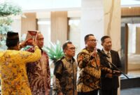 Tiga Deputi BP Batam di Lantik Menko perekonomian Airlangga Hartanto untuk memperkuat struktur organisasi. Pelantikan dilaksanakan di Gedung Ali Wardhana, Jakarta, Jumat (13/6/2026). Matapedia6.com/Dok BP Batam