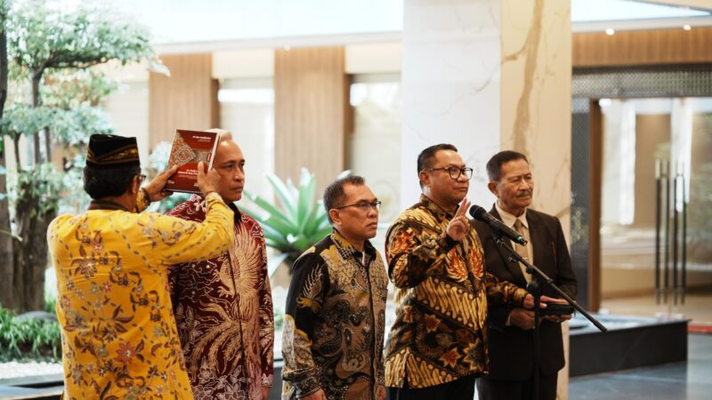 Tiga Deputi BP Batam di Lantik Menko perekonomian Airlangga Hartanto untuk memperkuat struktur organisasi. Pelantikan dilaksanakan di Gedung Ali Wardhana, Jakarta, Jumat (13/6/2026). Matapedia6.com/Dok BP Batam