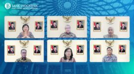 Bank Indonesia rapat secara virtual. Foto:Ist