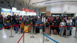 Suasana para pemudik lebaran tahun 2026 di Pelabuhan Domestik Sekupang Batam beberapa hari lalu. Foto:Ist