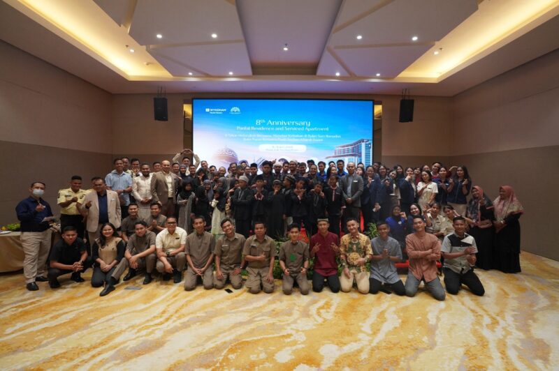 Manajemen mengundang anak-anak Panti Asuhan Alhijrah Insani untuk buka puasa bersama di Ruang Meeting Hang Tuah, Senin (16/3/2026). Foto:Istimewa