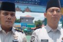 Kepala Lapas Kelas IIA Batam, Yosafat Rizanto di dampingi Kepala Pengamanan Lapas saat memberikan komentar remisi IdulFitri di Lapas Kelas IIA Batam, Sabtu (21/3/2026). Matapedia6.com/Luci
