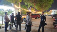 Anggota kepolisian dari Sektor Polsek Batam kota saat mendatangi lokasi percobaan pencurian kabel listrik di daerah Batam Centre, Rabu (25/3/2026). Matapedia6.com/Dok Polsek