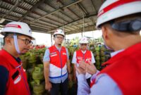Petugas tengah memastikan distribusi energi tetap terjaga selama Lebaran. Foto:Istimewa