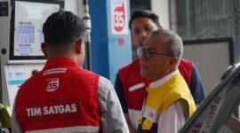 Tim Satgas Pertamina pantau distribusi energi saat mudik lebaran. Foto:Istimewa