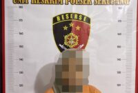 Terduga pelaku modus tukar THR lebaran ditangkap buser Polsek Sekupang. Foto:Dok.Polsek Sekupang