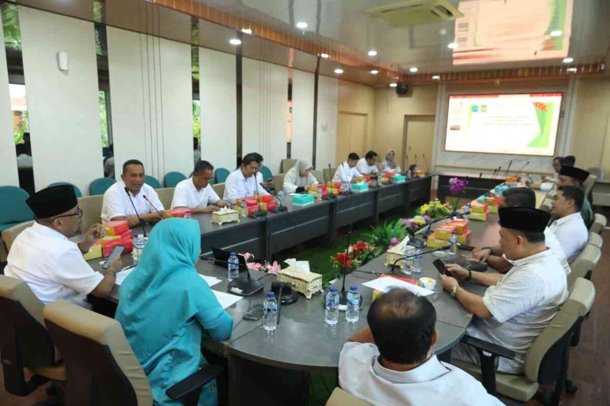 Badan Pembentukan Peraturan Daerah (Bapemperda) DPRD Kota Batam tancap gas membahas revisi Peraturan Daerah (Perda) Nomor 11 Tahun 2013 tentang Pengelolaan Persampahan, dalam rapat koordinasi, Rabu (1/4/2026). Foto:Dok.DPRD