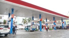 Salah satu SPBU di wilayah Sumbagut. Foto:Ist