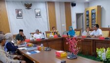 Rapat dengar pendapat umum (RDPU) bersama manajemen PT Panasonic Industrial Devices Batam dan Dinas Perhubungan (Dishub) Kota Batam, Rabu (1/4/2026). Foto:Luci/matapedia