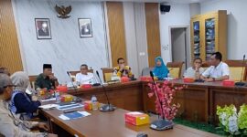 Rapat dengar pendapat umum (RDPU) bersama manajemen PT Panasonic Industrial Devices Batam dan Dinas Perhubungan (Dishub) Kota Batam, Rabu (1/4/2026). Foto:Luci/matapedia