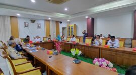 Komisi III DPRD Batam bersama Dishub dan pihak perusahaan menggelar RDPU pada Rabu (1/4/2026). Foto:Luci/matapedia