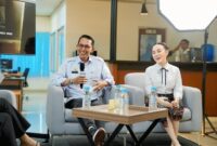 Kepala BP Batam Amsakar Achmad dan Wakil Kepala BP Batam Li Claudia Chandra. Foto:Ist