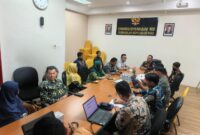 Ombudsman Kepri bersama Kemenag Batam saat audensi pada Kamis (2/4/2026). Foto:Istimewa
