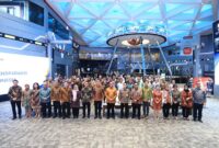 OJK dan Bursa Efek Indonesia dan KSEI. Foto:Ist
