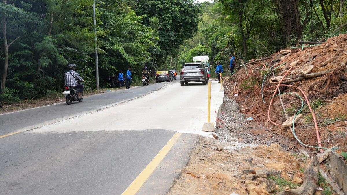 Jalur utama Jl. Gajah Mada arah Batam Center–Sekupang selama tiga hari, mulai Jumat (3/4/2026). Foto:Humas BP Batam