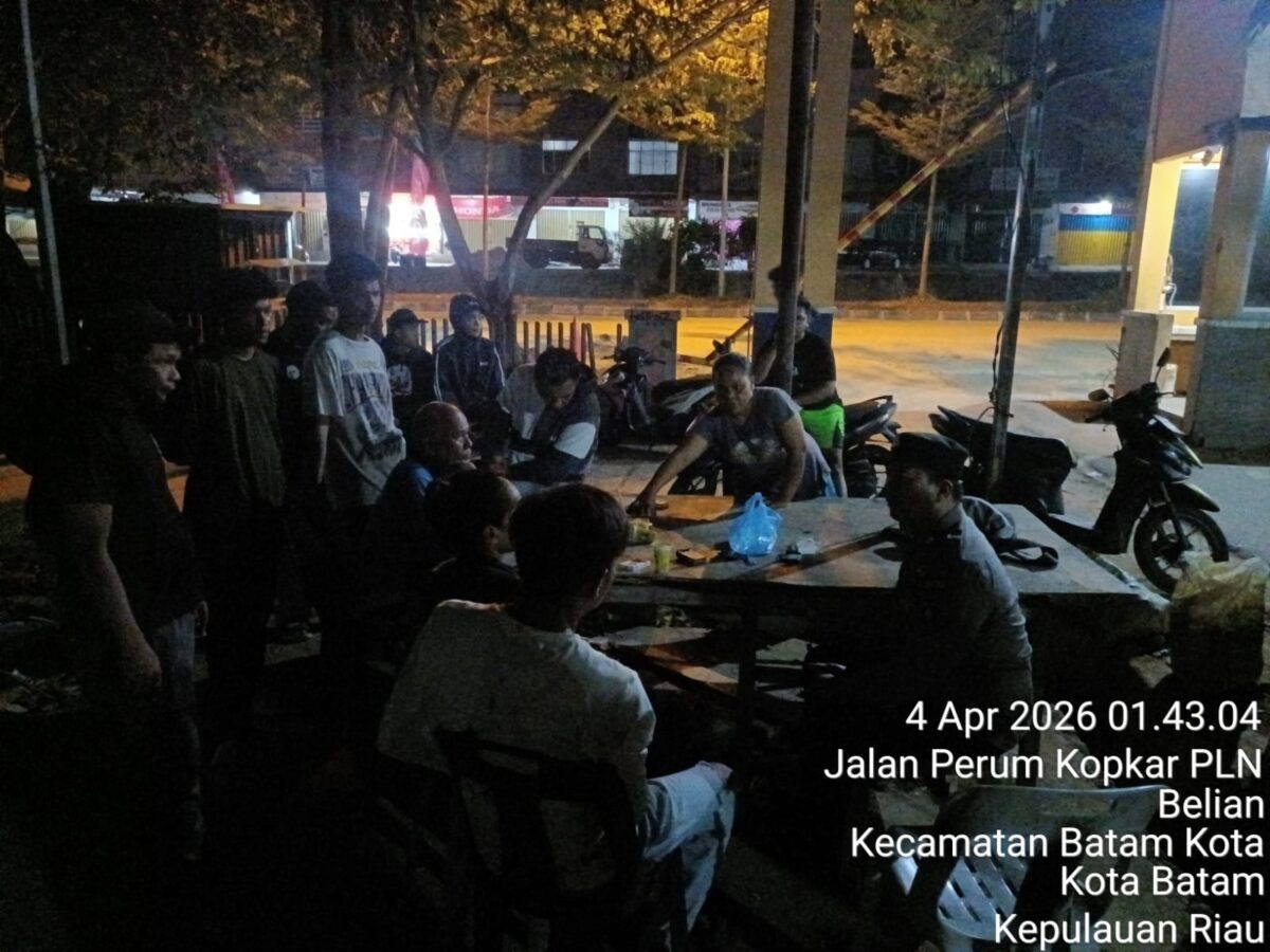 Polsek Batamkota merespons cepat aduan masyarakat melalui laporan 110 Sabtu (4/4/2026). Foto:Humas Polresta Barelang