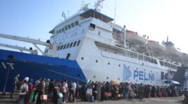 Kapal Pelni melayani penumpang angkutan lebaran Idulfitri 2026 beberapa hari lalu. Foto:Istimewa