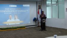 Direktur Badan Usaha Rumah Sakit BP Batam, Tanto Budiharto saat memberikan laporan hingga tercapainya sertifikasi ISO 9001:2015, Rabu (8/4/2026). Matapedia6.com/Luci