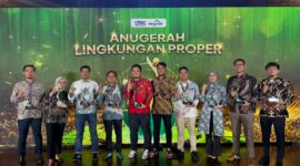 Pertamina Sumbagut borong anugrah lingkungan proper. Foto:Istimewa