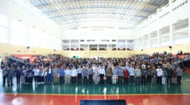 OJK  bersama investor beberapa hari lalu. Foto:Ist