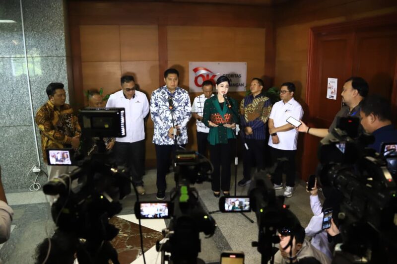 Ketua Dewan Komisioner OJK, Friderica Widyasari Dewi, menegaskan komitmen tersebut saat bertemu Menteri Perumahan dan Kawasan Permukiman RI, Maruarar Sirait, di Kantor OJK, Senin (13/4/2026). Foto:OJK Kepri