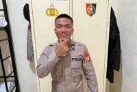 Bripda Natanael Simanungkalit semasa masih hidup dengan mengenakan seragam Polri, Selasa (14/4/2026). Matapedia6.com/Istimewa