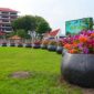 BP Batam tempatkan pot bougenville di sejumlah titik strategis. Foto:Istimewa
