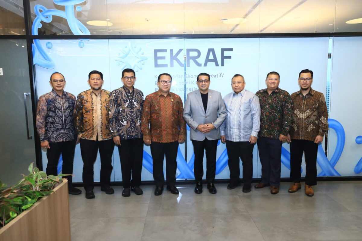 OJK bersama kementerian Ekraf. Foto:OJK Kepri