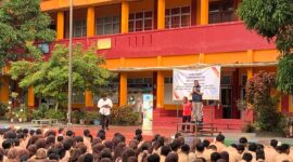 Sekolah Menengah Kejuruan Negeri (SMKN) 2 Batam sebagai percontohan pengembangan kurikulum berbasis Pencegahan, Pemberantasan, Penyalahgunaan dan Peredaran Gelap Narkotika (P4GN), Rabu (15/4/2026). Foto:Ist