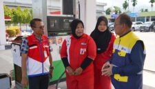 BPH Migas dan Pertamina sidak di salah satu SPBU wilayah Sumbar beberapa hari lalu. Foto:Ist