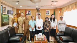 Tim Pansus Perda LAM DPRD Batam temui wali Kota Batam Amsakar Achmad bahas  penguatan perda dari segi anggaran, di kantor wali Kota Batam, Senin (20/4/2026). Matapedia6.com/Diskominfo