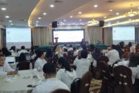 Ratusan guru tingkat Sekolah Menengah Pertama Negeri (SMPN) di kota Batam ikuti pelatihan peningkatan kompetensi yang digelar Dinas Pendidikan Kota Batam di Golden View Hotel, Senin (20/4/2026). Matapedia6.com/Luci