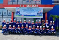 Komisaris utama Pertamina tinjau FT Sei Siak Pekanbaru. Foto:Istimewa