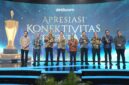 TelkomGroup meraih tiga penghargaan pada ajang Apresiasi Konektivitas Digital 2026. Foto:Istimewa
